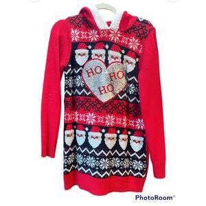 No Boundaries Dress  Red White Christmas Holiday Santa
